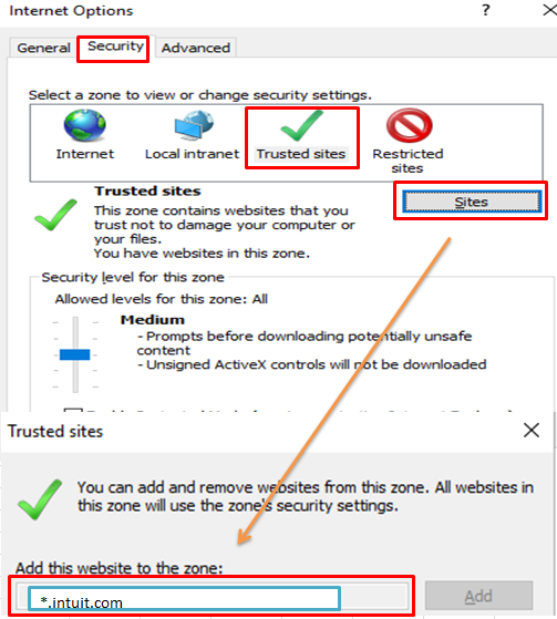 QuickBooks Script Error