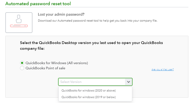 Automated Password Reset Tool