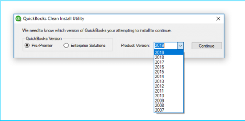 QuickBooks Clean Install Tool